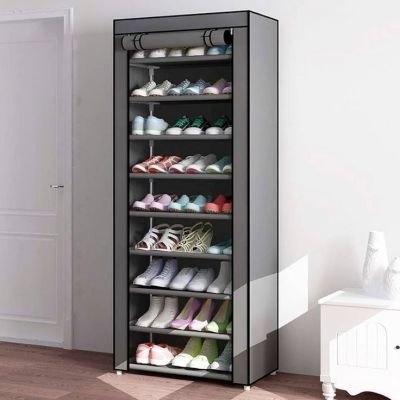 خزانة أحذية من 9 طبقات Armoire à Chaussures 9 Étagères - tf
