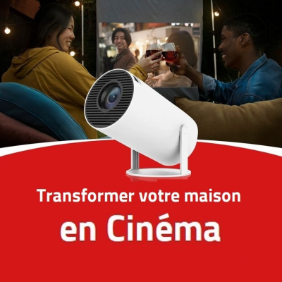 Projecteur Intelligent HY300 – Android intégré